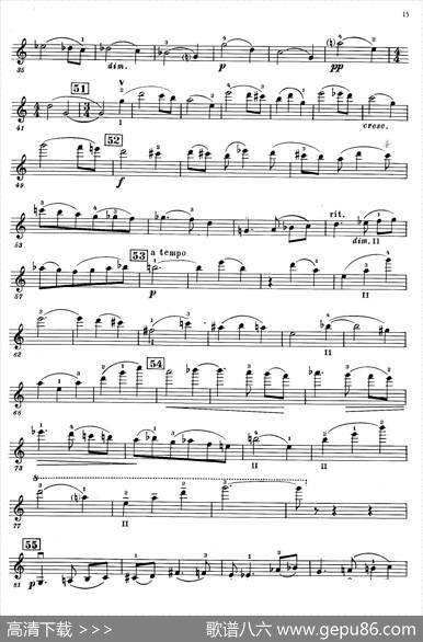 ConcertoOp.129No.2（第二小提琴协奏曲）|肖斯塔科维奇（Schostakowitsch）
