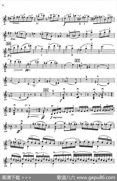 ConcertoOp.129No.2（第二小提琴协奏曲）|肖斯塔科维奇（Schostakowitsch）