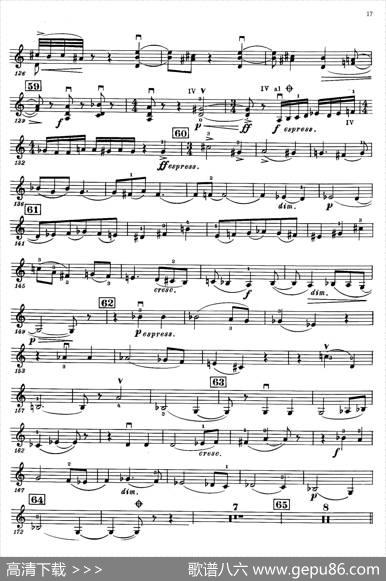 ConcertoOp.129No.2（第二小提琴协奏曲）|肖斯塔科维奇（Schostakowitsch）