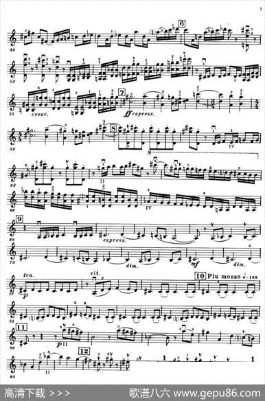 ConcertoOp.129No.2（第二小提琴协奏曲）|肖斯塔科维奇（Schostakowitsch）