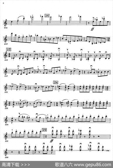 ConcertoOp.129No.2（第二小提琴协奏曲）|肖斯塔科维奇（Schostakowitsch）