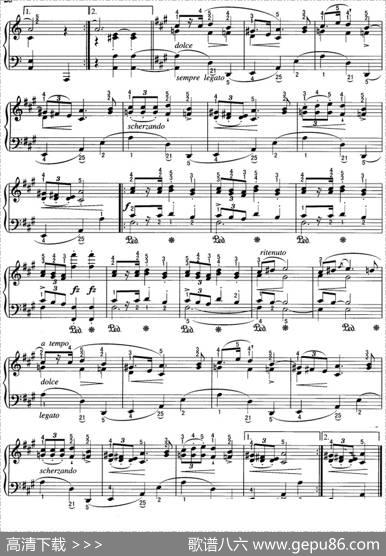 不可不弹的世界钢琴名曲：玛祖卡（第5首）|肖邦