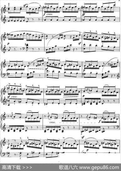 不可不弹的世界钢琴名曲：纺纱曲|门德尔松