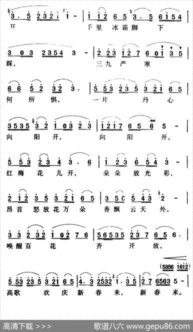 军歌金曲：红梅赞 - 阎肃|羊鸣、姜春阳、金砂