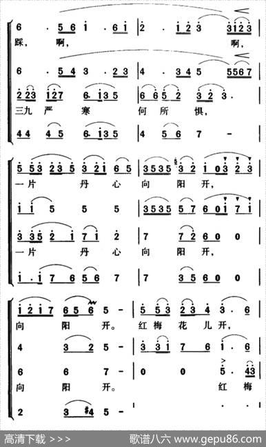 军歌金曲：红梅赞 - 阎肃|羊鸣、姜春阳、金砂