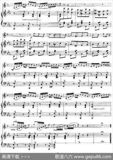 幻想随想曲（小号+钢琴伴奏）|[法]特劳尼
