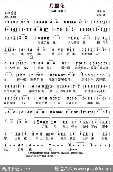 月里花 - 邓攀|安松