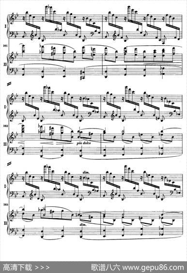 降B大调第二钢琴协奏曲（P31——40）|约翰内斯·勃拉姆斯