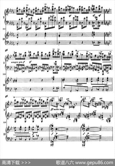 降B大调第二钢琴协奏曲（P31——40）|约翰内斯·勃拉姆斯