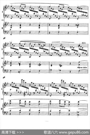降B大调第二钢琴协奏曲（P31——40）|约翰内斯·勃拉姆斯
