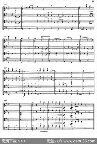 JINGLEBELLS（铃儿响叮当）（弦乐四重奏）