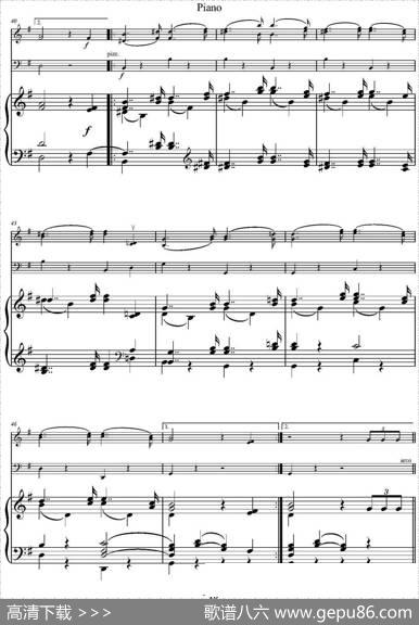 WeddingMarch（小提琴+大提琴+钢琴伴奏、F.Mendelssohn作曲版）|F.Mendelssohn
