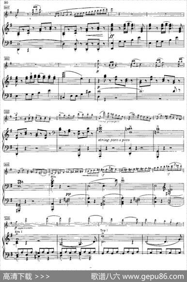 g小调小提琴协奏曲Op.26（III、Finale、小提琴+钢琴伴奏）|马克斯·布鲁赫