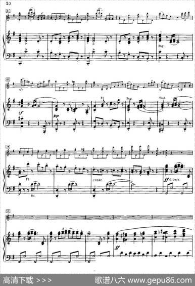 g小调小提琴协奏曲Op.26（III、Finale、小提琴+钢琴伴奏）|马克斯·布鲁赫