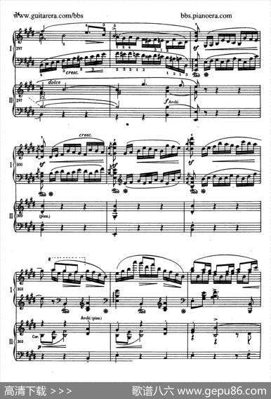 e小调第一钢琴协奏曲Op.11（双钢琴版·第一乐章）|弗雷德里克·肖邦（FredericChopin）