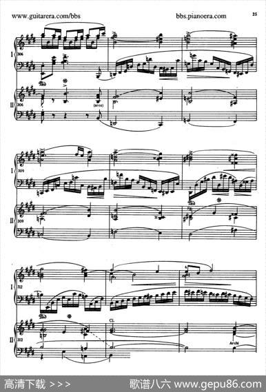 e小调第一钢琴协奏曲Op.11（双钢琴版·第一乐章）|弗雷德里克·肖邦（FredericChopin）