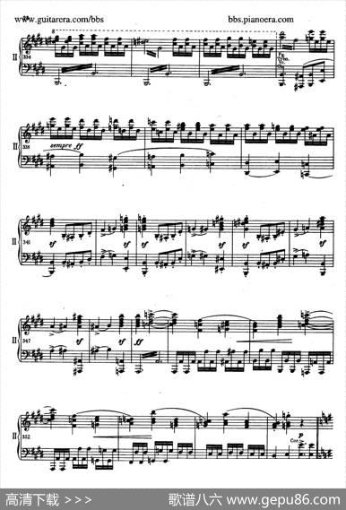 e小调第一钢琴协奏曲Op.11（双钢琴版·第一乐章）|弗雷德里克·肖邦（FredericChopin）