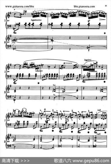 e小调第一钢琴协奏曲Op.11（双钢琴版·第一乐章）|弗雷德里克·肖邦（FredericChopin）