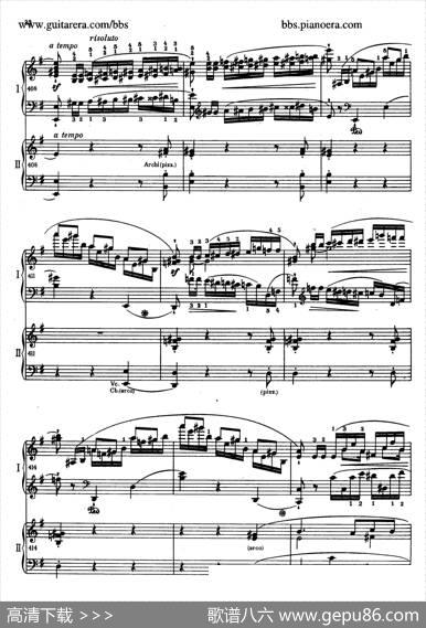 e小调第一钢琴协奏曲Op.11（双钢琴版·第一乐章）|弗雷德里克·肖邦（FredericChopin）