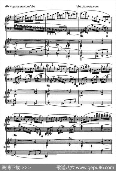e小调第一钢琴协奏曲Op.11（双钢琴版·第一乐章）|弗雷德里克·肖邦（FredericChopin）