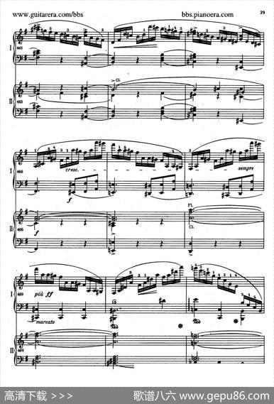 e小调第一钢琴协奏曲Op.11（双钢琴版·第一乐章）|弗雷德里克·肖邦（FredericChopin）