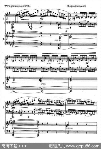 e小调第一钢琴协奏曲Op.11（双钢琴版·第一乐章）|弗雷德里克·肖邦（FredericChopin）
