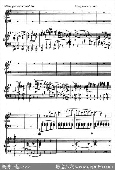 e小调第一钢琴协奏曲Op.11（双钢琴版·第一乐章）|弗雷德里克·肖邦（FredericChopin）