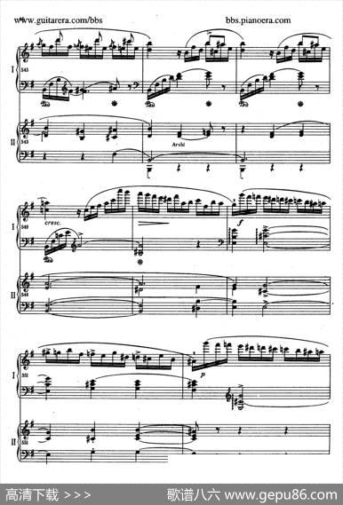 e小调第一钢琴协奏曲Op.11（双钢琴版·第一乐章）|弗雷德里克·肖邦（FredericChopin）