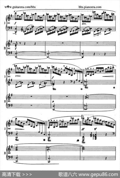 e小调第一钢琴协奏曲Op.11（双钢琴版·第一乐章）|弗雷德里克·肖邦（FredericChopin）