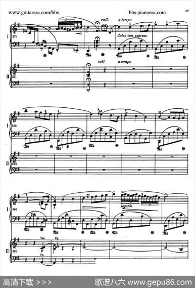 e小调第一钢琴协奏曲Op.11（双钢琴版·第一乐章）|弗雷德里克·肖邦（FredericChopin）