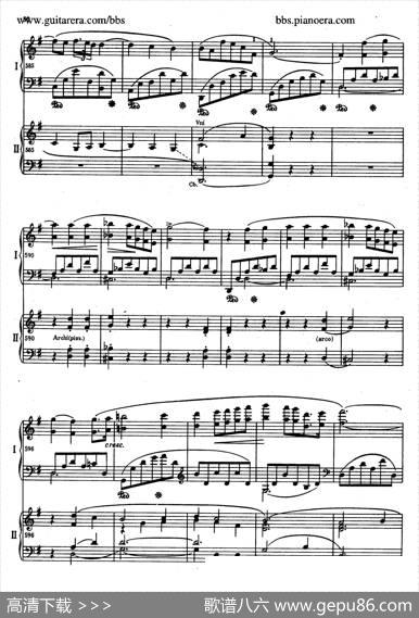 e小调第一钢琴协奏曲Op.11（双钢琴版·第一乐章）|弗雷德里克·肖邦（FredericChopin）