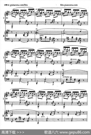 e小调第一钢琴协奏曲Op.11（双钢琴版·第一乐章）|弗雷德里克·肖邦（FredericChopin）