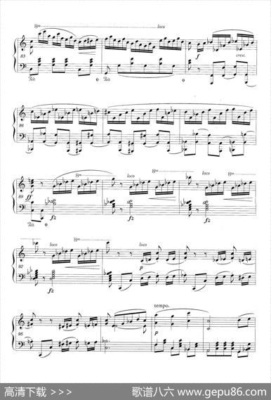 C大调引子与华丽的波兰舞曲（钢琴独奏版）|肖邦-chopin原曲、车尔尼改编
