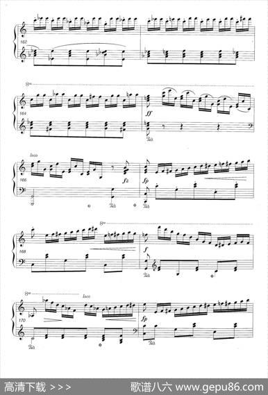 C大调引子与华丽的波兰舞曲（钢琴独奏版）|肖邦-chopin原曲、车尔尼改编