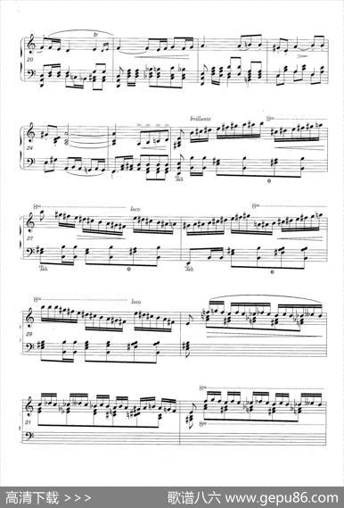 C大调引子与华丽的波兰舞曲（钢琴独奏版）|肖邦-chopin原曲、车尔尼改编