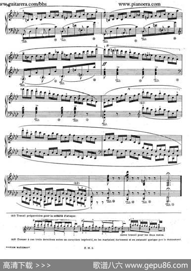 BalladeNo.4infMinorOp.52（f小调第四叙事曲）|肖邦-chopin曲、柯尔托教学版