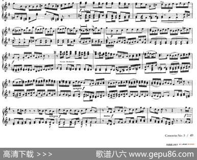 BrandenburgConcertoNo.3inGMajorBWV.1048（G大调第三勃兰登堡协奏曲·四手联弹版）|巴赫
