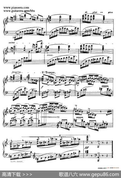 Goyescas（戈雅之画）（3.烛光凡丹戈ElFandangoDeCandil）|恩里克·格拉那多斯（EnriqueGranados）