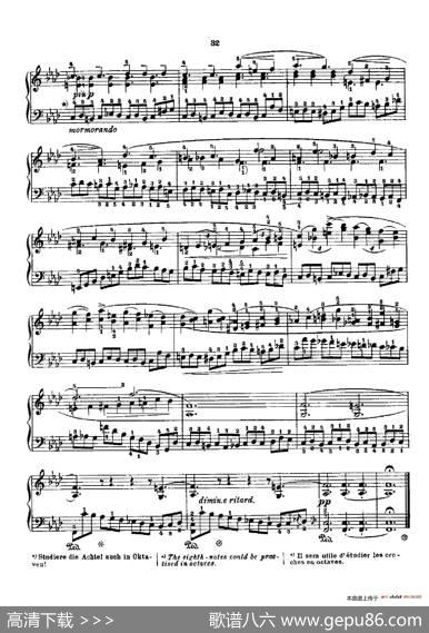 53首以肖邦练习曲为素材而作的练习曲（No.26）|里奥鲍尔德·戈多夫斯基
