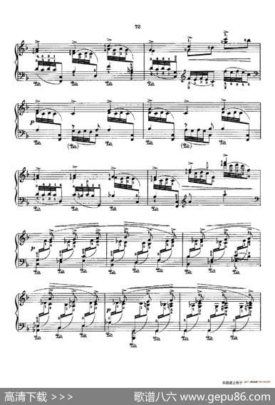 53首以肖邦练习曲为素材而作的练习曲（No.30）|里奥鲍尔德·戈多夫斯基