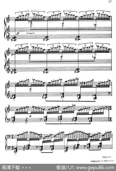 ArabesquesOp.42（阿拉伯风格曲9.呼啸肆虐的风）|里奥·奥恩斯坦(LeoOrnstein）