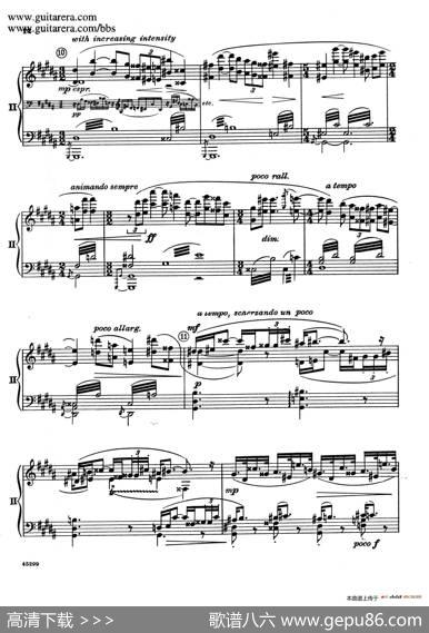 PianoConcertoOp.38（钢琴协奏曲·双钢琴·第一乐章）|塞谬尔·巴伯(SamuelBarber）