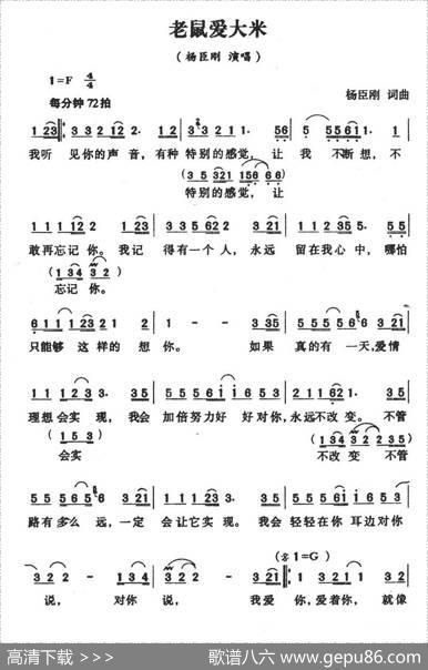 老鼠爱大米 - 杨臣刚|杨臣刚