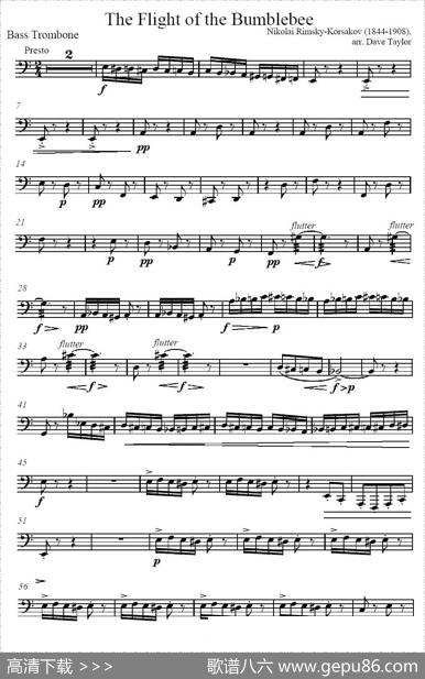 TheFlightoftheBumBlebee（低音长号）