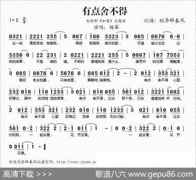 有点舍不得（电视剧《如意》主题曲）