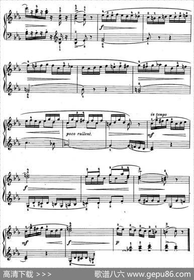 儿童钢琴进阶练习曲50首之43