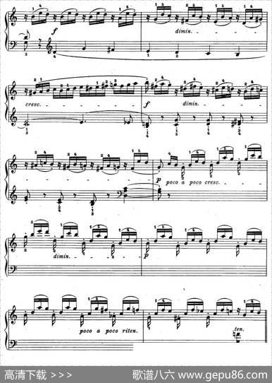 儿童钢琴进阶练习曲50首之45
