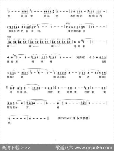 美丽的尼羊河 - 赖房千|曹光平