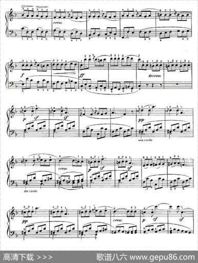 贝多芬钢琴小品（Bagatelles）（Op.33之3）|贝多芬