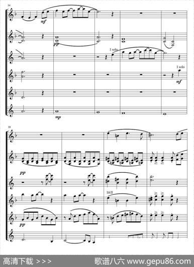 伴随着你（电影《天空之城》主题曲、总谱）